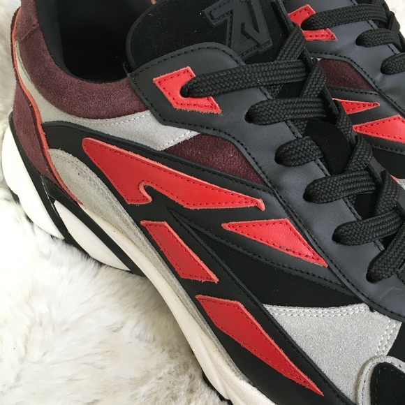 NEW Zadig & Voltaire Multicolor Colorblock Suede Leather Sneakers 40 US 9 - Picture 8 of 14